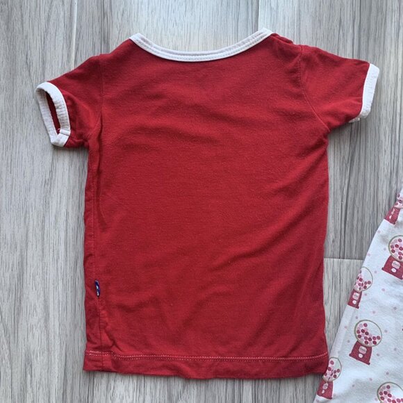 Kickee Pants Bubblegum Bamboo Pajamas - Picture 6 of 11